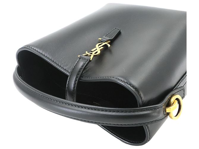 Borsa 2-way Saint Laurent LE37 Mini Nero - vista 5