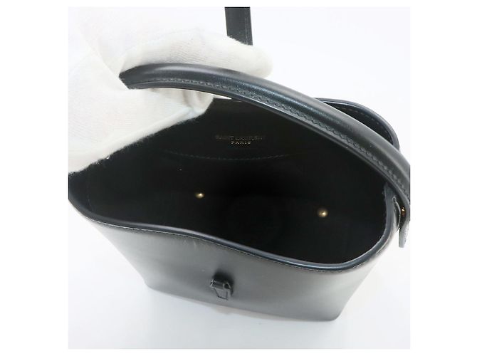 Borsa 2-way Saint Laurent LE37 Mini Nero - vista 6