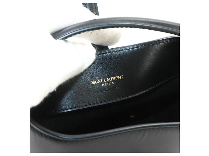 Borsa 2-way Saint Laurent LE37 Mini Nero - vista 7