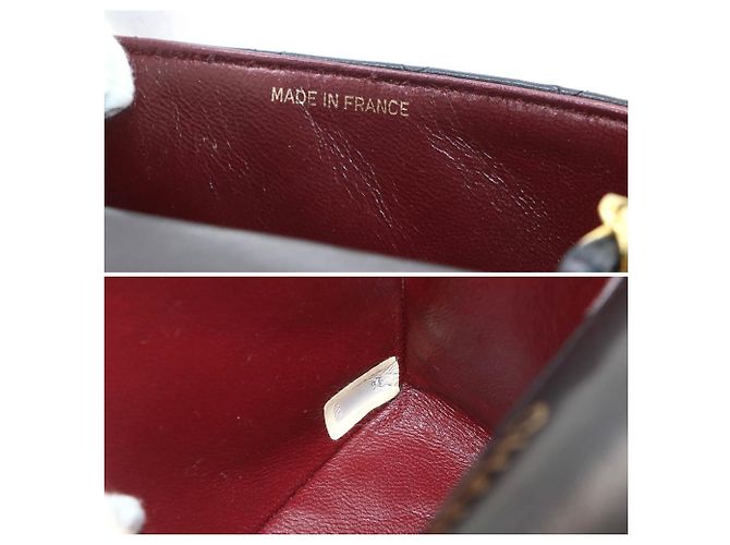Borsa a tracolla con catena Chanel Mini Matelassé Nero - vista 9