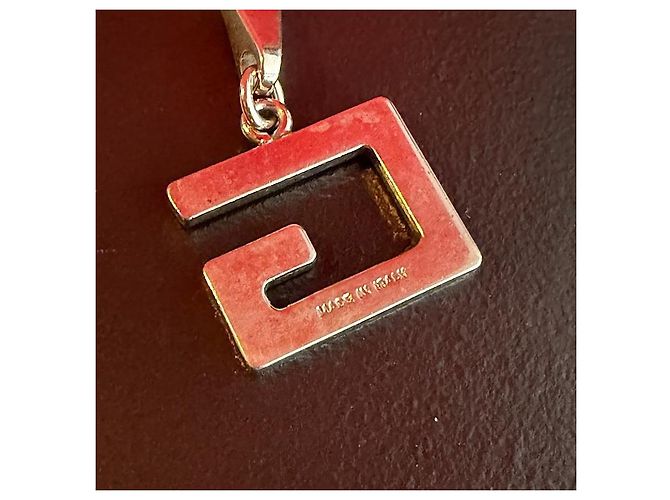 Collana Gucci con pendente G in acciaio inossidabile Argento - vista 3