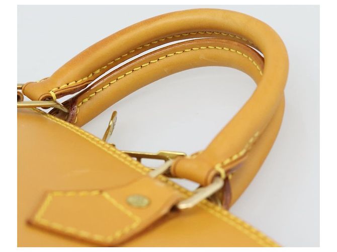 Sac à main Alma en cuir Nomad LOUIS VUITTON Beige M85000 LV Auth 194592V - vue 14