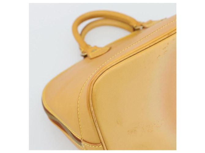 Sac à main Alma en cuir Nomad LOUIS VUITTON Beige M85000 LV Auth 194592V - vue 17