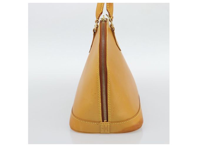 Sac à main Alma en cuir Nomad LOUIS VUITTON Beige M85000 LV Auth 194592V - vue 3