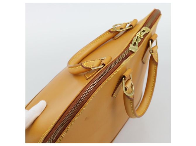 Sac à main Alma en cuir Nomad LOUIS VUITTON Beige M85000 LV Auth 194592V - vue 6