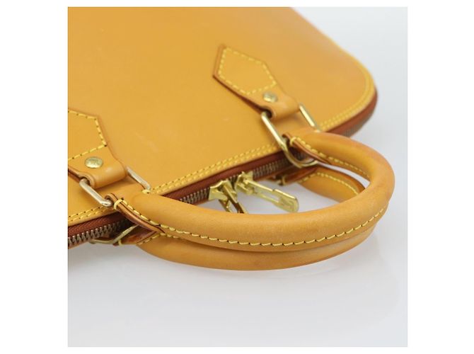 Sac à main Alma en cuir Nomad LOUIS VUITTON Beige M85000 LV Auth 194592V - vue 7