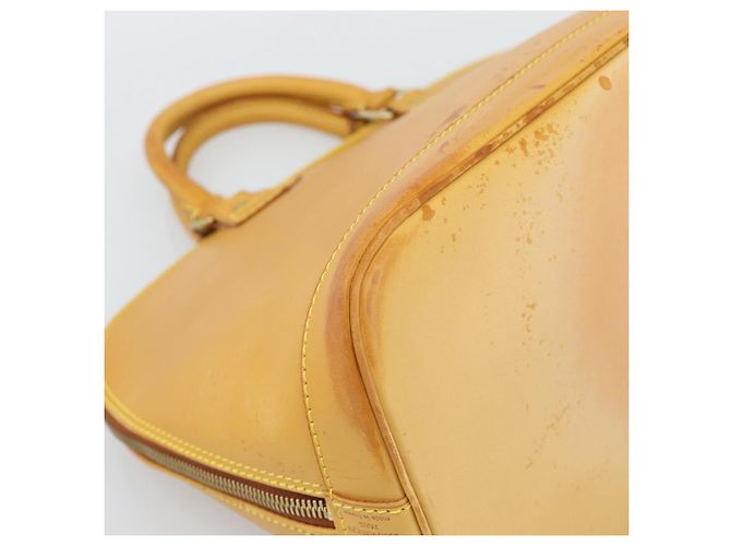 Sac à main Alma en cuir Nomad LOUIS VUITTON Beige M85000 LV Auth 194592V - vue 8