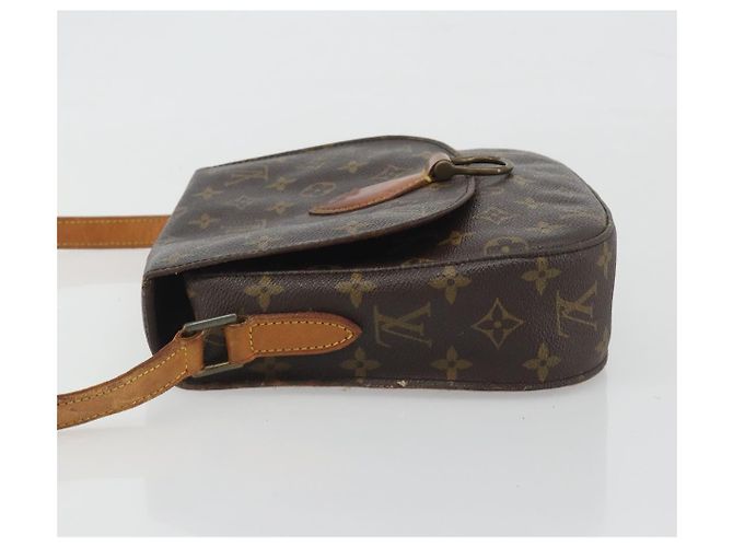 LOUIS VUITTON Monogram Saint Cloud GM Shoulder Bag M51242 LV Auth 194215 Monograma - vista 4