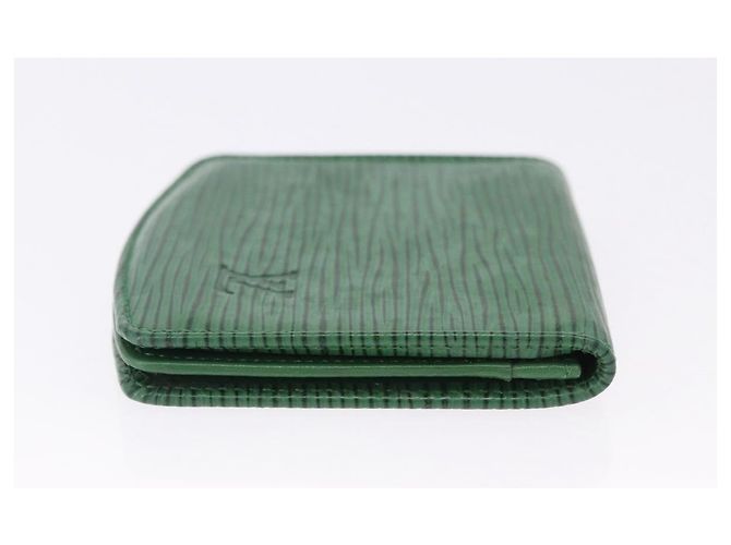 LOUIS VUITTON Monogram Epi Coin Purse 2 Set Green LV Auth 195219 Verde Monograma - vista 4