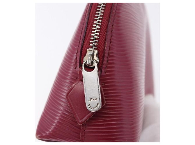 LOUIS VUITTON Epi Pochette Cosmetic PM Cosmetic Fuchsia M40641 LV Auth 193400 Fuschia - vista 12