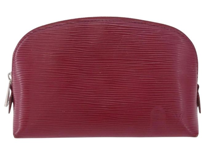LOUIS VUITTON Epi Pochette Cosmetic PM Cosmetic Fuchsia M40641 LV Auth 193400 Fuschia - vista 2