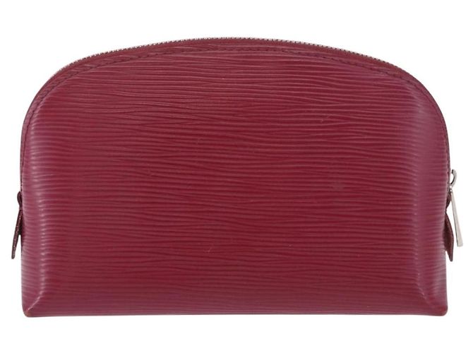 LOUIS VUITTON Epi Pochette Cosmetic PM Cosmetic Fuchsia M40641 LV Auth 193400 Fuschia - vista 3