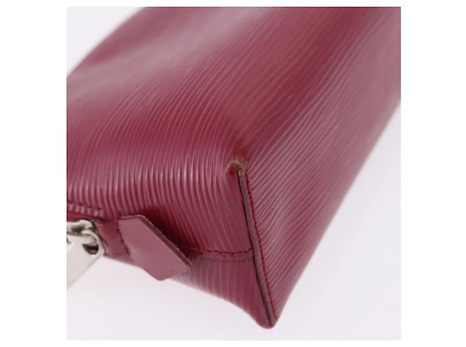 LOUIS VUITTON Epi Pochette Cosmetic PM Cosmetic Fuchsia M40641 LV Auth 193400 Fuschia - vista 8