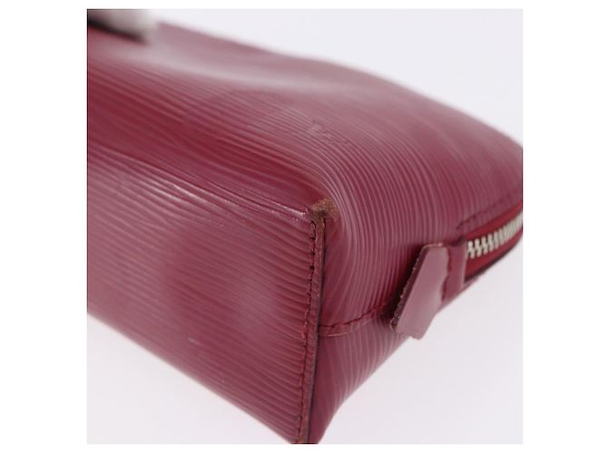 LOUIS VUITTON Epi Pochette Cosmetic PM Cosmetic Fuchsia M40641 LV Auth 193400 Fuschia - vista 9