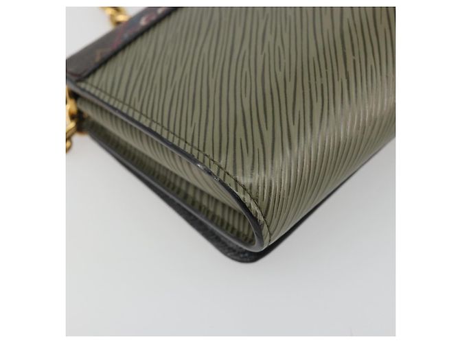 Borsa a tracolla LOUIS VUITTON Monogram Kabuki Twist MM LV Auth 167444A Monogramma - vista 17