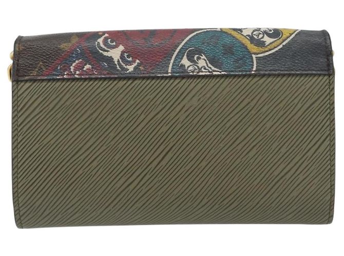 Borsa a tracolla LOUIS VUITTON Monogram Kabuki Twist MM LV Auth 167444A Monogramma - vista 2