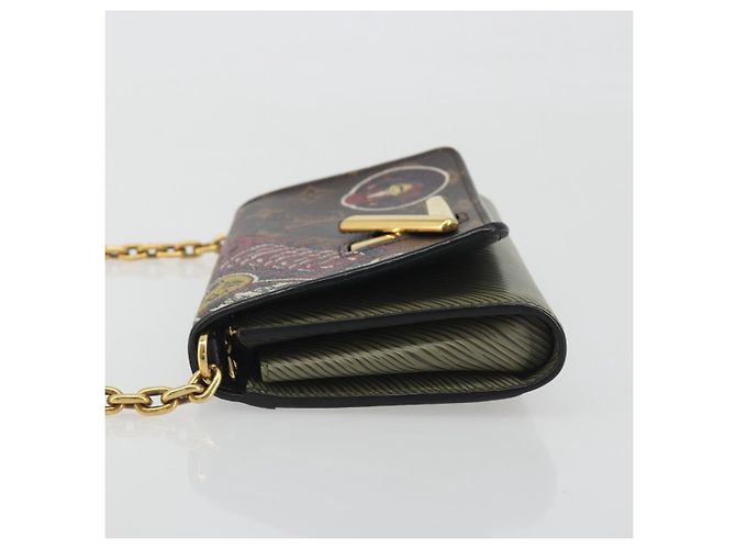 Borsa a tracolla LOUIS VUITTON Monogram Kabuki Twist MM LV Auth 167444A Monogramma - vista 4