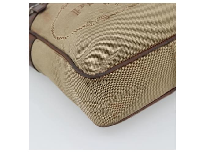 Borsa a Tracolla PRADA Canvas Beige Silver Auth bs36669 Argento - vista 16