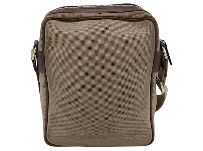 Borsa a Tracolla PRADA Canvas Beige Silver Auth bs36669 Argento - vista 2