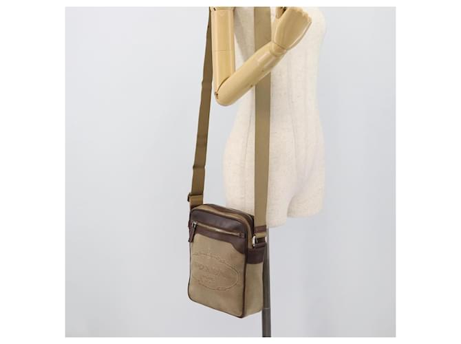 Borsa a Tracolla PRADA Canvas Beige Silver Auth bs36669 Argento - vista 25