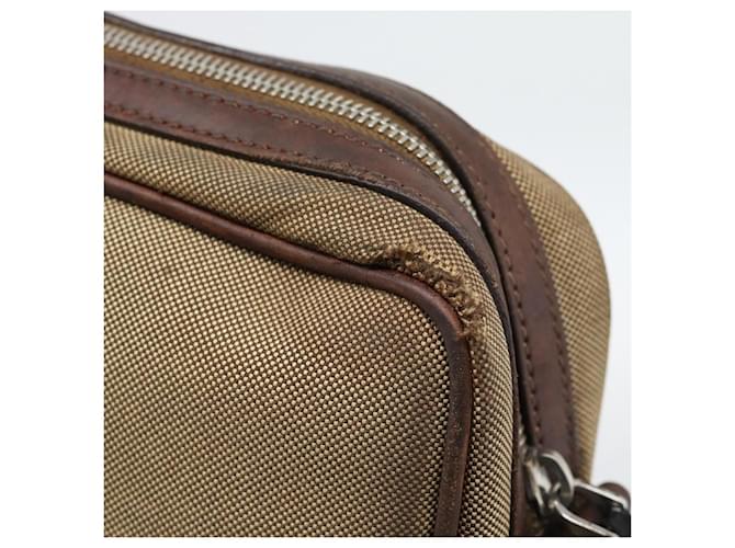 Borsa a Tracolla PRADA Canvas Beige Silver Auth bs36669 Argento - vista 8
