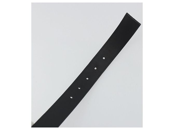 LOUIS VUITTON Gürtel Multicolor LV cut Belt Black M6890 LV Auth 193765V Schwarz - Ansicht 8