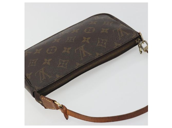 LOUIS VUITTON Monogram Pochette Accessoires Pouch M51980 LV Auth BA14577 Monogramma - vista 6