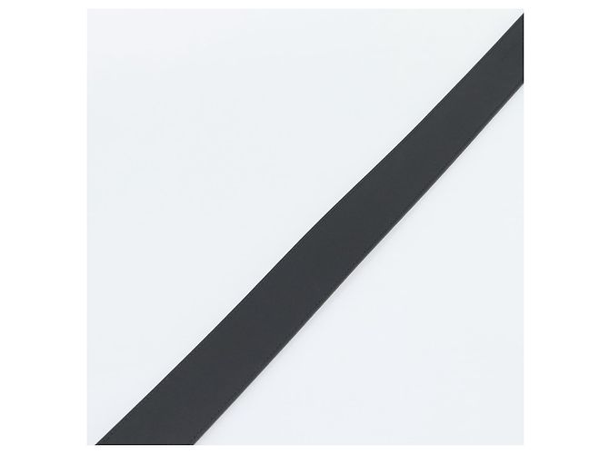 Cintura GUCCI GG Supreme Interlocking G Belt PVC 53.1"" Black 703147 Auth BA14141V Nero Argento - vista 8