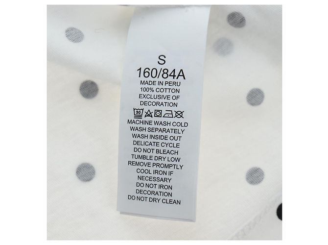 Camiseta de manga corta Kate Spade Disney de algodón Blanco Rosa Auth 192889M - vista 13
