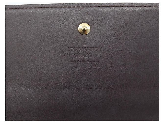 LOUIS VUITTON Monogram Vernis Portefeiulle Sarah Chain M90088 LV Auth gh2334V Bordò - vista 19