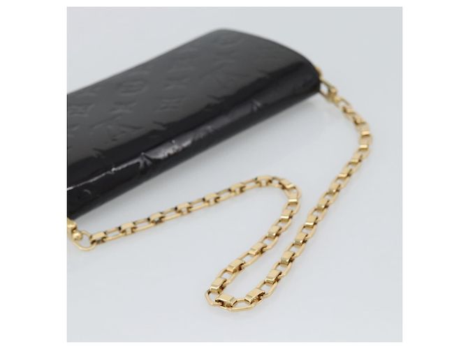 LOUIS VUITTON Monogram Vernis Portefeiulle Sarah Chain M90088 LV Auth gh2334V Bordò - vista 7