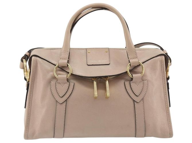 Borsa a tracolla Marc Jacobs in pelle 2way Pink Gold Auth BA14169A Rosa D'oro - vista 13