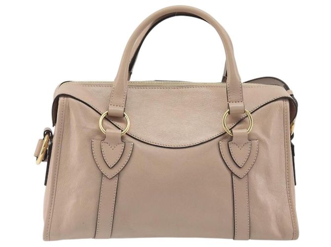 Borsa a tracolla Marc Jacobs in pelle 2way Pink Gold Auth BA14169A Rosa D'oro - vista 2