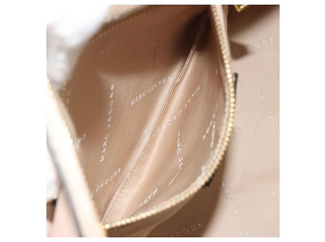 Borsa a tracolla Marc Jacobs in pelle 2way Pink Gold Auth BA14169A Rosa D'oro - vista 25