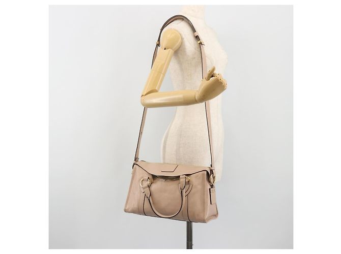 Borsa a tracolla Marc Jacobs in pelle 2way Pink Gold Auth BA14169A Rosa D'oro - vista 27