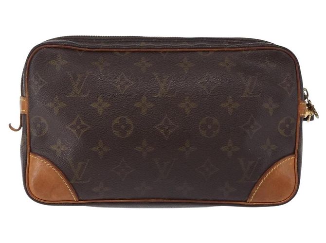 LOUIS VUITTON Monogram Marly Dragonne GM Clutch Bag M51825 LV Auth 193485 Monogramma - vista 3