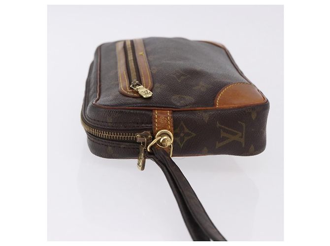 LOUIS VUITTON Monogram Marly Dragonne GM Clutch Bag M51825 LV Auth 193485 Monogramma - vista 5