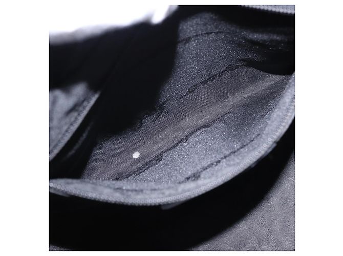 Borsa a mano Salvatore Ferragamo Canvas Black Silver Auth BA14183 Nero Argento - vista 21