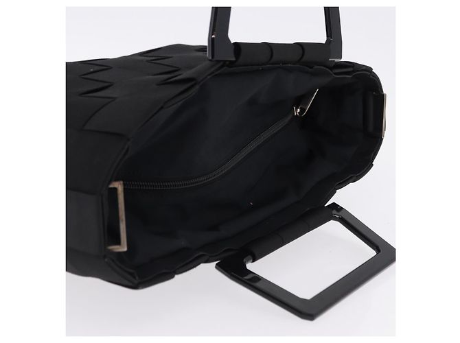 Borsa a mano Salvatore Ferragamo Canvas Black Silver Auth BA14183 Nero Argento - vista 7
