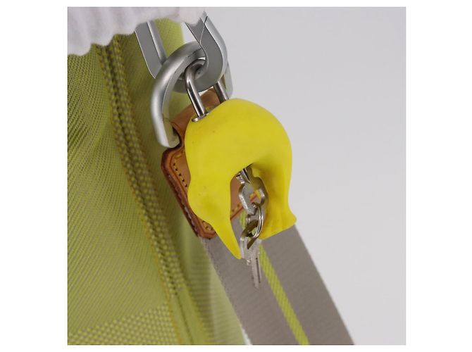 LOUIS VUITTON Damier Geant America Cube Bag Canvas Yellow M80633 Auth BA13761A Giallo - vista 20