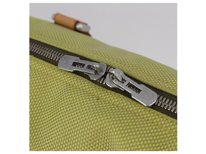 LOUIS VUITTON Damier Geant America Cube Bag Canvas Yellow M80633 Auth BA13761A Giallo - vista 21