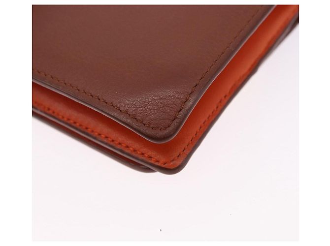 LOEWE Studio Ghibli Anagram Calcifer Portafoglio Pelle Marrone Oro Auth 193437SAM D'oro - vista 15