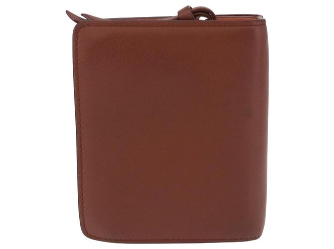 LOEWE Studio Ghibli Anagram Calcifer Portafoglio Pelle Marrone Oro Auth 193437SAM D'oro - vista 2