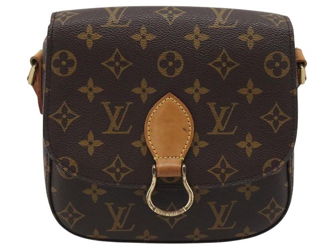 LOUIS VUITTON Monogram Saint Cloud MM Shoulder Bag M51243 LV Auth 194772 Monogramma - vista 13