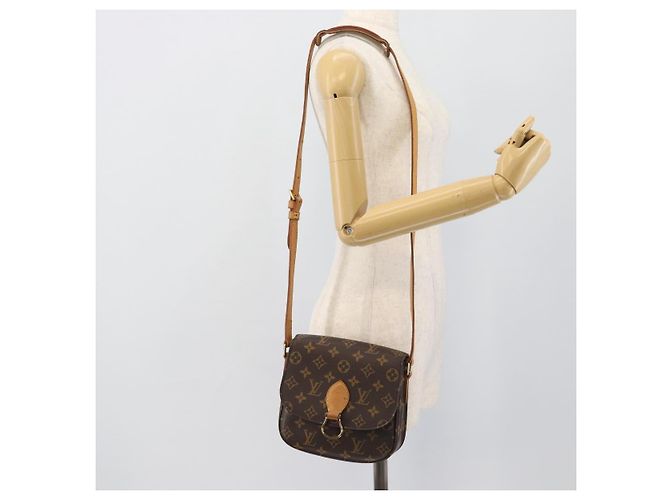 LOUIS VUITTON Monogram Saint Cloud MM Shoulder Bag M51243 LV Auth 194772 Monogramma - vista 26