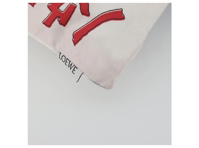 LOEWE Studio Ghibli Howl's Moving Castle Pouch Nylon Blue Auth 167480M - vista 16