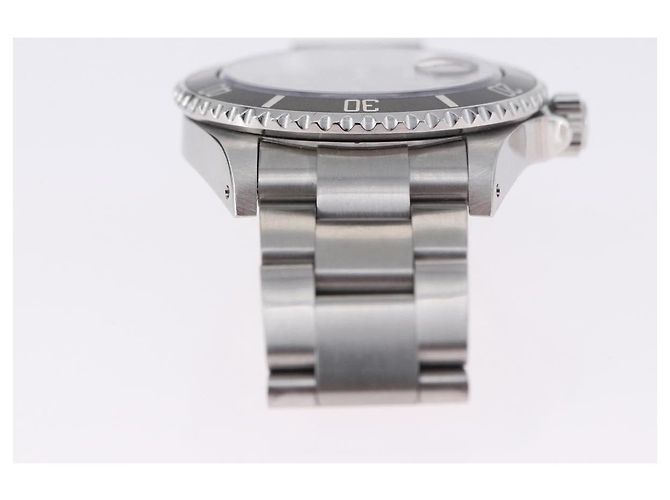 ROLEX Submariner Date Uhren Stainless Steel Silver 116520 Auth 191967SM Silber - Ansicht 10