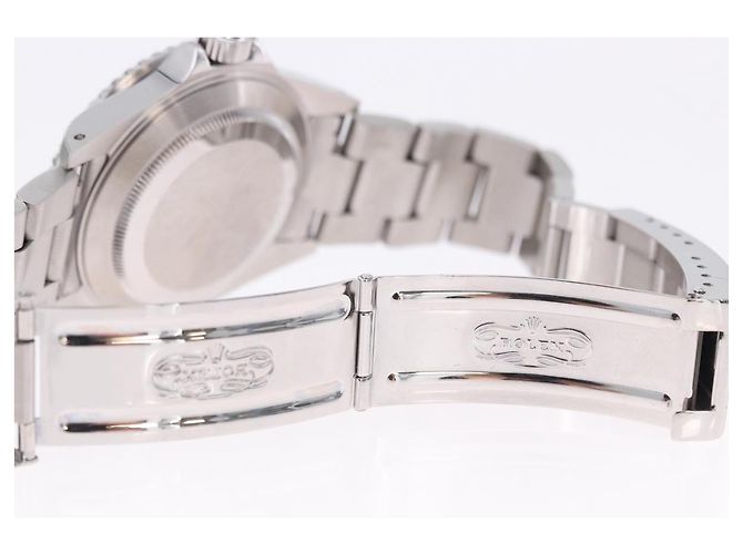 ROLEX Submariner Date Uhren Stainless Steel Silver 116520 Auth 191967SM Silber - Ansicht 17