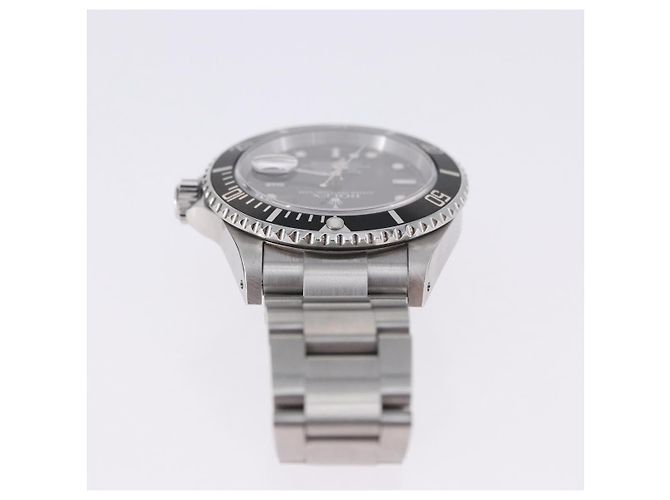 ROLEX Submariner Date Uhren Stainless Steel Silver 116520 Auth 191967SM Silber - Ansicht 9