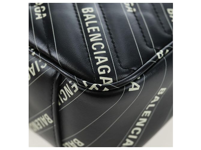Borsa GUCCI GG Marmont The Hacker Project Balenciaga Collaboration Auth 192458SAM Nero D'oro - vista 18